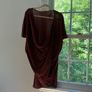 All saints short sleeve cape